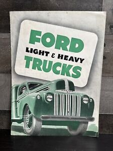 New ListingFord trucks light and heavy advertisement brochure advertisement brochure