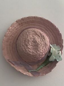 Vintage Pink Hat For Madame Alexander Alexander Kins Size Doll