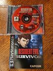 Resident Evil: Survivor (Sony PlayStation 1, 2000) PS1, with Manual