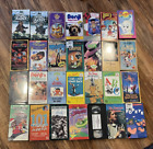 Lot of mixed 28  VHS Dr Seuss Sesame Street Super Mario +++Children’s Movies