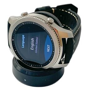Samsung Gear S3 Classic Smart Watch SM-R770 46mm GPS Bluetooth - Silver SR
