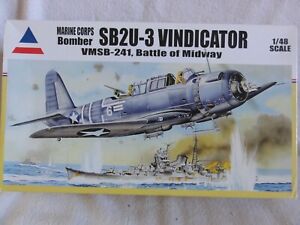 1/48 Accurate Miniatures SB2U-3 VINDICATOR Battle of Midway *Sealed kit NEW