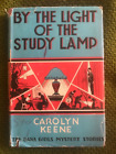 1934 Hardcover in Dust Jacket ~ By the Light of the Study Lamp ~ Dana Girls #1