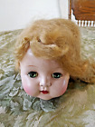 Vintage Hard Plastic Doll Head ONLY Approx: 4