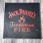 Jack Daniels Tennessee Fire Red Drip Tray Bar Mat 16 1/2