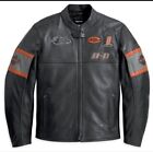 Harley Davidson HD1 Screaming Eagle Motorcycle Biker Genuine Leather Jacket