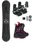 150cm Symbolic Knotty Snowboard and Bindings & BD Boots 9 SET burton decal nio94