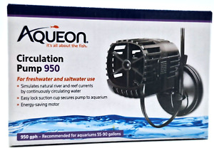 Aqueon Circulation Pump Fresh and Saltwater 950 GPH For 55-90 Gallons Aquariums