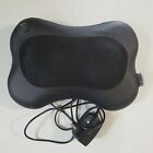 Zyllion Shiatsu Back and Neck Massager Pillow with Heat and Wired Connection