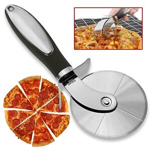 Large Pizza Cutter Wheel Stainless Steel Pizza Slicer Cutting Kitchen Tool