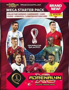 2022 Panini Adrenalyn XL FIFA World Cup Qatar 2022 Card Sealed Mega Starter Pack