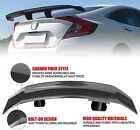 GT Style Car Rear Trunk Spoiler Modified Wing Carbon Fiber Tail-free ∫