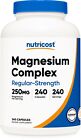 Nutricost Magnesium Complex 250mg, 240 Capsules - Gluten Free and Non-GMO