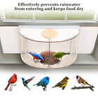 US Rain Proof Window Bird Feeder Adjustable Inlet Stable 180°View Bird Feeder