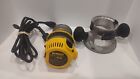 DEWALT (DW618) 2-1/4 HP ELECTRONIC VARIABLE SPEED ROUTER + BASE + Cord