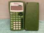 Texas Instruments TI-30X IIS Scientific Calculator Solar Olive Green  - TESTED