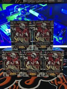 2021 Panini Select NFL Football Factory Sealed Red/Blue Blaster Box Lot Of 5