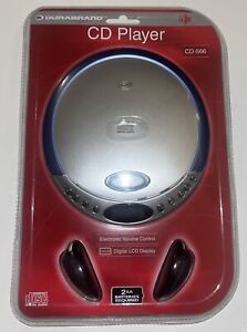 BRAND NEW SEALED Durabrand Portable  CD-566 Compact Disc CD Player W/ Headphones