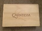 Quintessa 2019 6 Bottle Empty Wooden Wine Crate, Free Shipping!