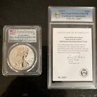 2019-S $1 Enhanced Reverse Proof Silver Eagle PCGS PR70 First Strike COA and OGP