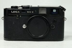 Leica Leitz M4-2 Black 35mm M Rangefinder Camera body CANADA