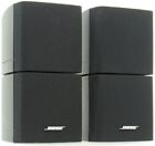 1 Pair Bose Cube Speakers Dual Double Acoustimass Lifestyle Mountable Surround