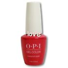 OPI Gel Nail Polish 0.5fl.oz UV/LED Gel Color GC B35- Charged Up Cherry