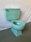Vintage Spruce Green Porcelain Toilet Old Kohler Bathroom We Ship 553-23E