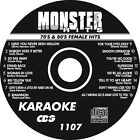 KARAOKE MONSTER HITS CD+G 70 & 80's FEMALE HITS  #1107