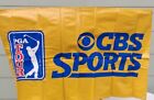 PGA Tour CBS SPORTS Masters Vintage 2000s Vinyl Banner Approx 46 in x 28.5 in
