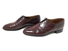 Bostonian Classic cordovan Leather Wing Tip Oxfords Men Size 10.5N