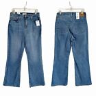 NEW Levi's Women's High-Rise Sculpting Cropped Flare Jeans Size 10