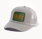 HUK™ Brand Professional Angler/Fishing Gear Gray Adjustable Trucker Ballcap Hat