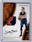 2016-17 Immaculate Collection Dragan Bender RPA Rookie Patch Auto Card /99 Suns