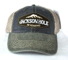 *JACKSON HOLE WYOMING* Skiing Trucker soft mesh ball cap hat *OURAY 51286*