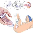 Clit-G-spot-Finger-Sleeve Vibrator-Dildo-Massager-Adult-Sex-Toy for Women Purple