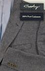 Coppley Blazer Sports Coat 100% Cashmere Soft Herringbone Suit Jacket 46 Tall