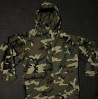 US Military Gore-Tex Jacket - Cold Weather Woodland Camo Parka - LRG SHORT - NEW
