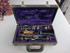 Normandy Reso-Tone USA Clarinet & Leblanc Case For Parts Or Repair