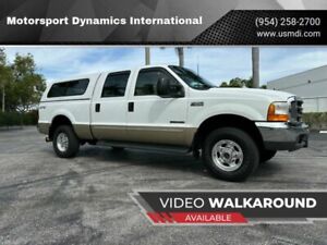 2000 Ford F-250 7.3L DIESEL 4x4 LARIAT CREW CAB SHORT BED 6FT 9IN