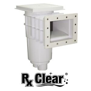 Rx Clear Swimming Pool Standard Thru-Wall Skimmer for Vinyl Liner Inground Pools