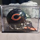 Walter Payton Chicago Bears Autographed Mini Football Helmet COA w/ Case