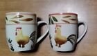 Rooster Coffee Cup Mug Set of 2