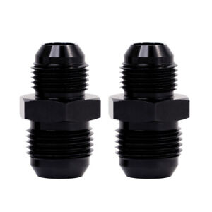 LokoCar 6AN to 8AN Male Flare Reducer Coupler Adapter Fitting Straight Pack of 2