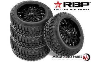 4 RBP Repulsor M/T RX LT 265/75R16 120Q 10 Ply/E Mud Tires, Truck/SUV, Off Road