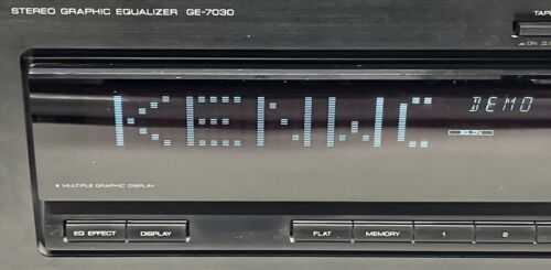 Kenwood Stereo Graphic Equalizer GE-7030 Stereo Home Audio Component