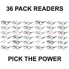 Reading Glasses 36 Pack Assorted Readers Pick The Power Wholesale Bulk Lot