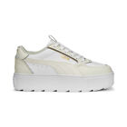 Puma Karmen Rebelle 38721208 Womens White Leather Lifestyle Sneakers Shoes