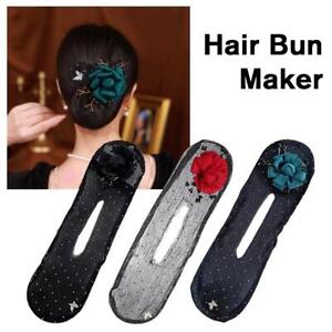 1x Hair Bun Maker Hair Styling Tool Hair Twist Maker Girl Women Hair Accessories