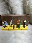 McDonalds Lot of 4 Happy Meal Toy WIZARD of OZ Yellow Brick Road Train 1997